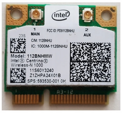 KARTA WIFI MINI-PCI INTEL112BNHMW WIRELESS