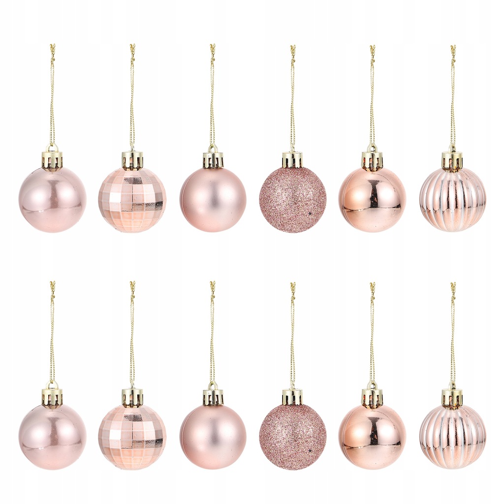 Christmas Balls Pink Decor Tree Hanging Pendant