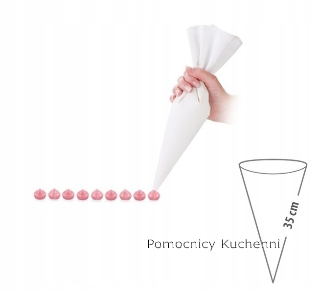 Worek do zdobienia 35cm, Rękaw cukierniczy TESCOMA