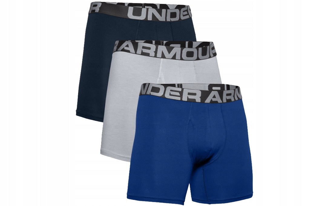 Męskie Bokserki UNDER ARMOUR CHARGED COTTON [XL]