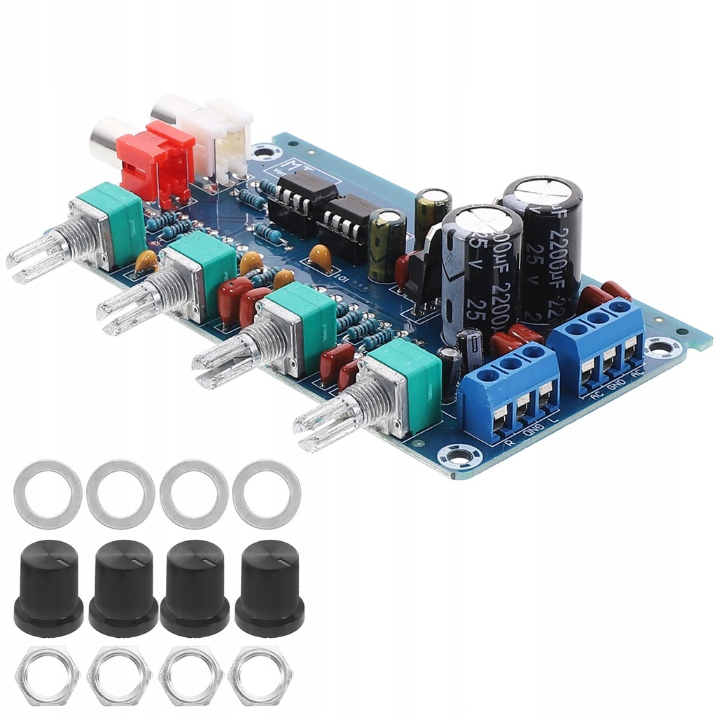 Regulacja części audio modułu wzmacniacza