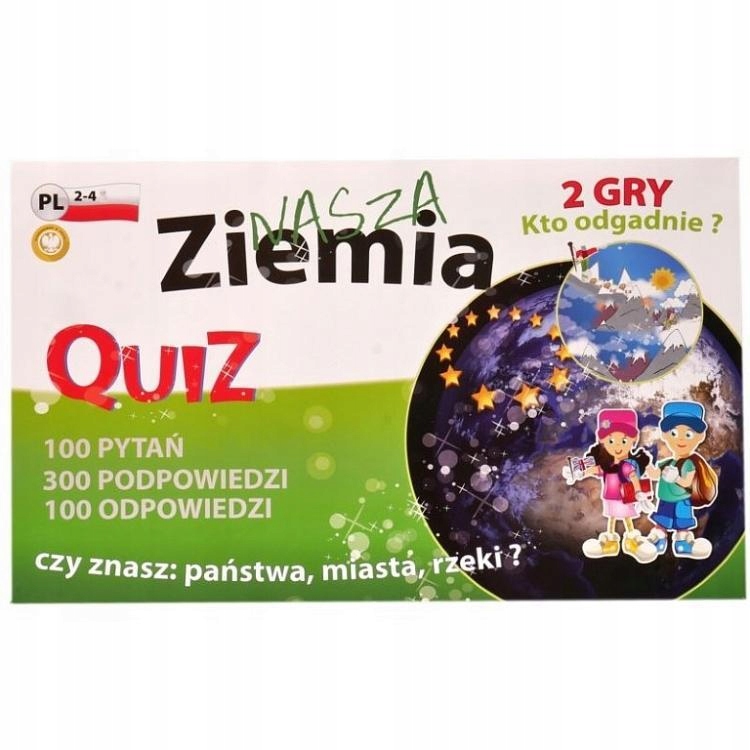 QUIZ 2 GRY - ZIEMIA FAN, FAN