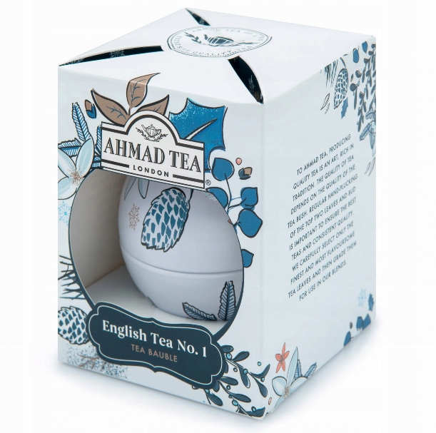 Herbata Ahmad English Tea Świąteczna Bombka 30g