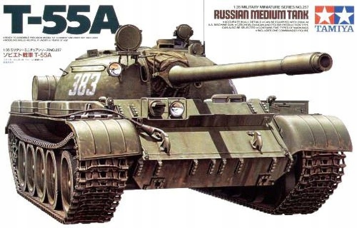 TAMIYA Soviet Tank T-55A