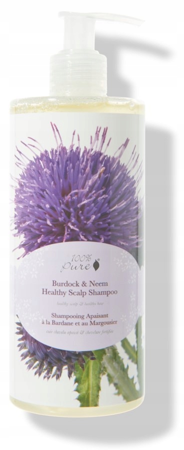 Naturalny szampon z łopianem i neem 100% Pure Burdock & Neem Healthy Scalp