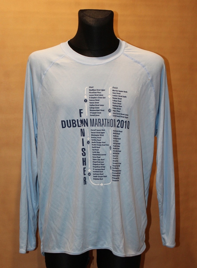 ADIDAS t-shirt koszulka DUBLIN MARATHON rozm. XL