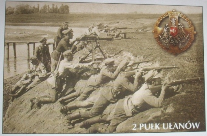 WALKI NAD RZEKĄ HORYŃ, 2 PUŁK UŁANÓW 1919 ROK