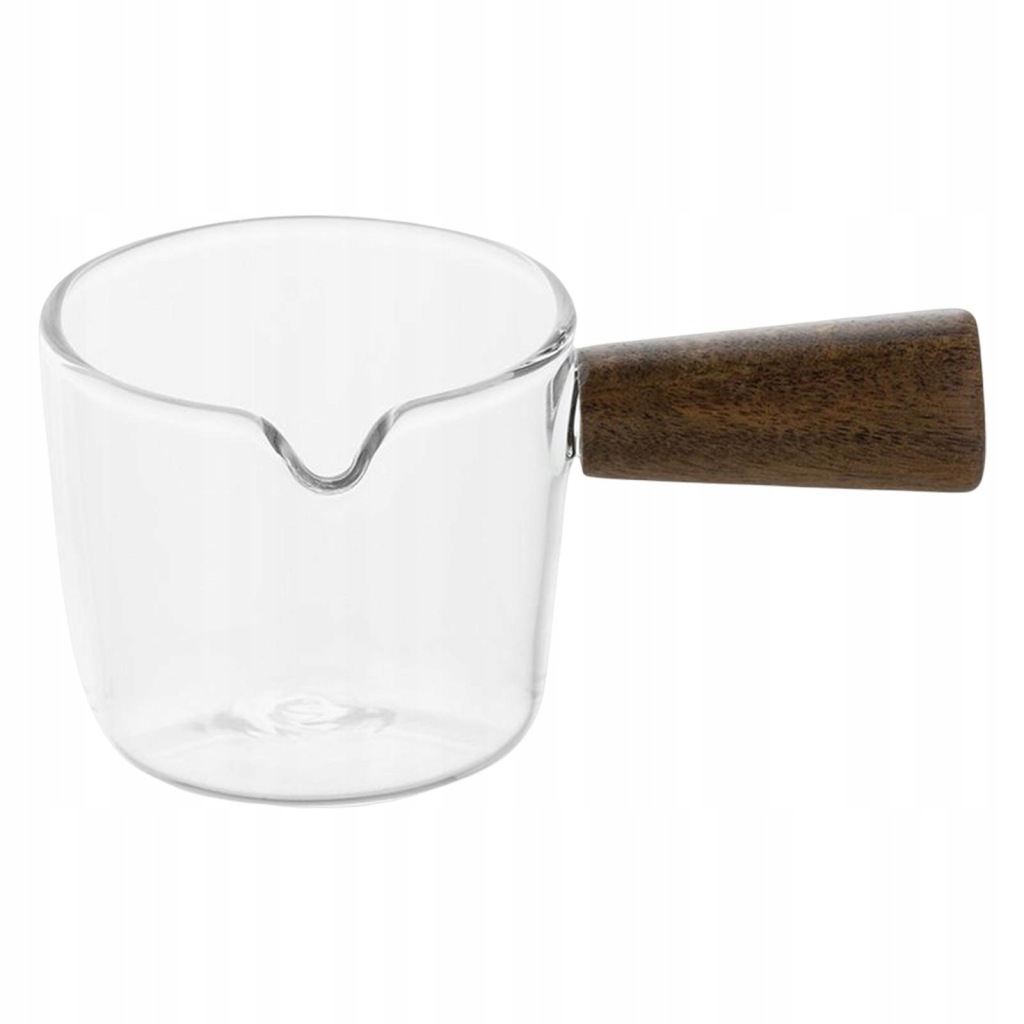 Mini Milk Pot Saucepan Microwave Safe Cookware V Pour Spouts Milk Cup 100ml