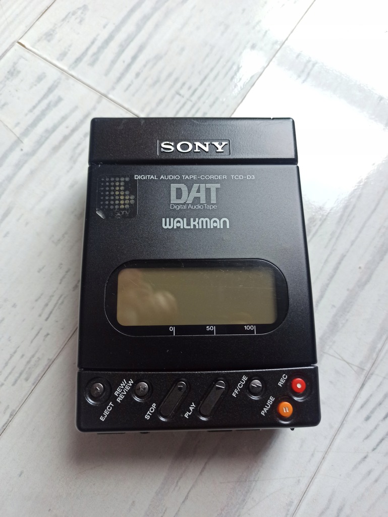WALKMAN DAT SONY TCD-D3 - 15927734305 - oficjalne archiwum Allegro
