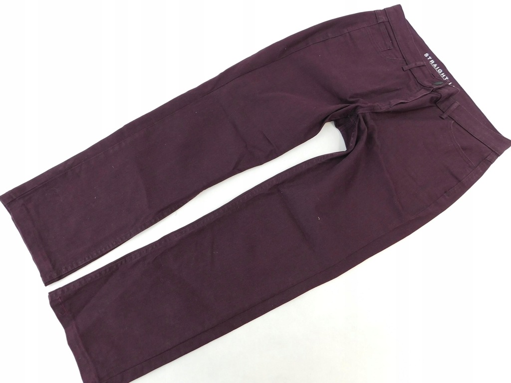 2608ma99 M&S spodnie DAMSKIE fiolet JEANS_42