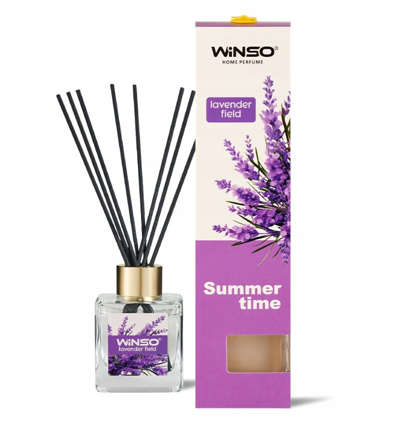 Zapach Domowy WINSO Summer Time Lawenda 100ml - Dyfuzor z Patyczkami