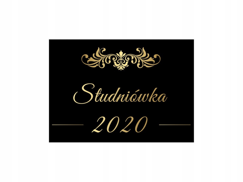 Zaproszenia personalizowane na Studniówkę 100