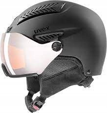 Kask Uvex niestandardowy 53-55 cm czarny