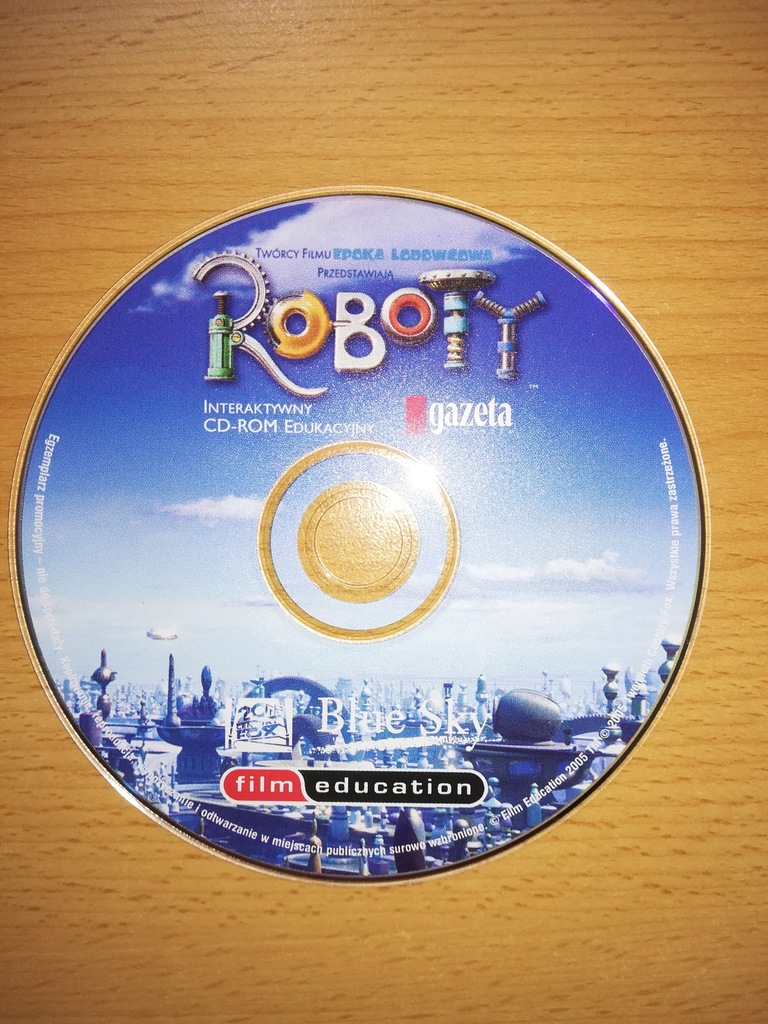 Roboty interaktywny CD-ROM