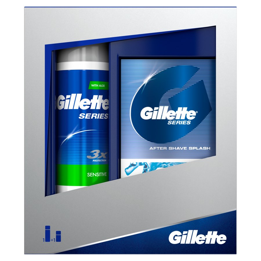 Gillette Series pianka sensitive + woda po goleniu