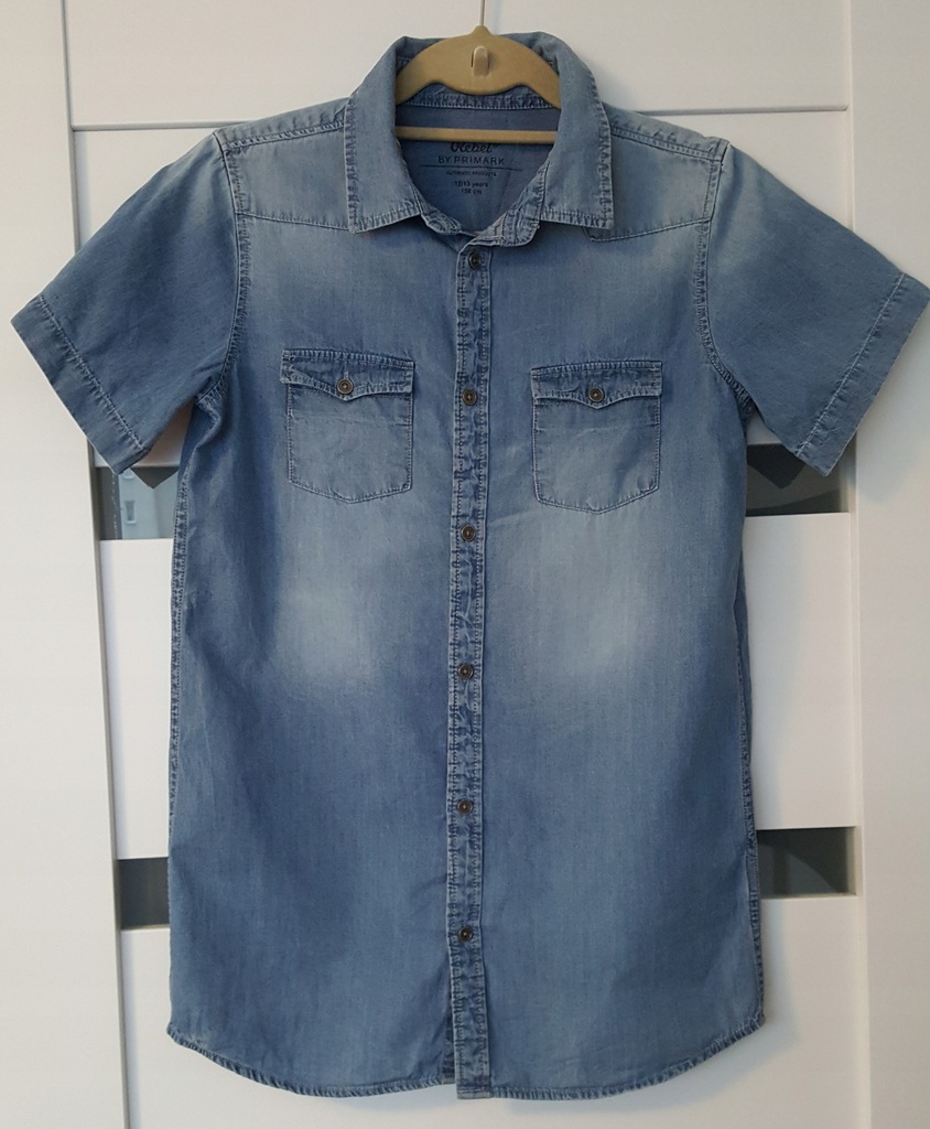 Koszula jeansowa REBEL BY PRIMARK,12/13 lat,158 cm