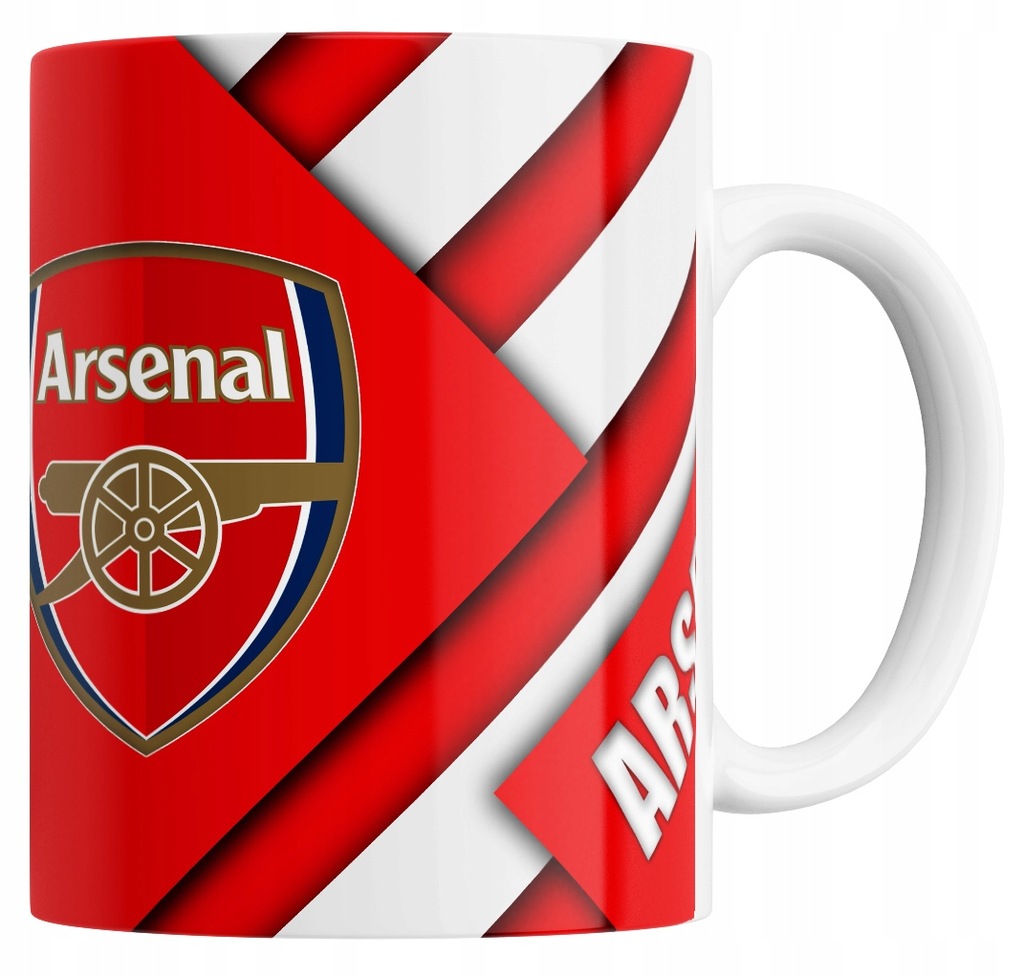 KUBEK ARSENAL PREZENT Z IMIENIEMCERAMICZNY 330ML Z NADRUKIEM
