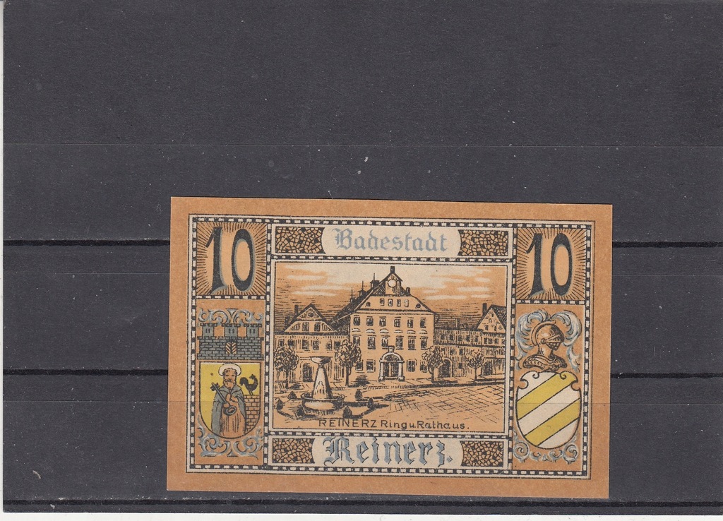 Duszniki Zdroj 10 pfennig 1921 UNC