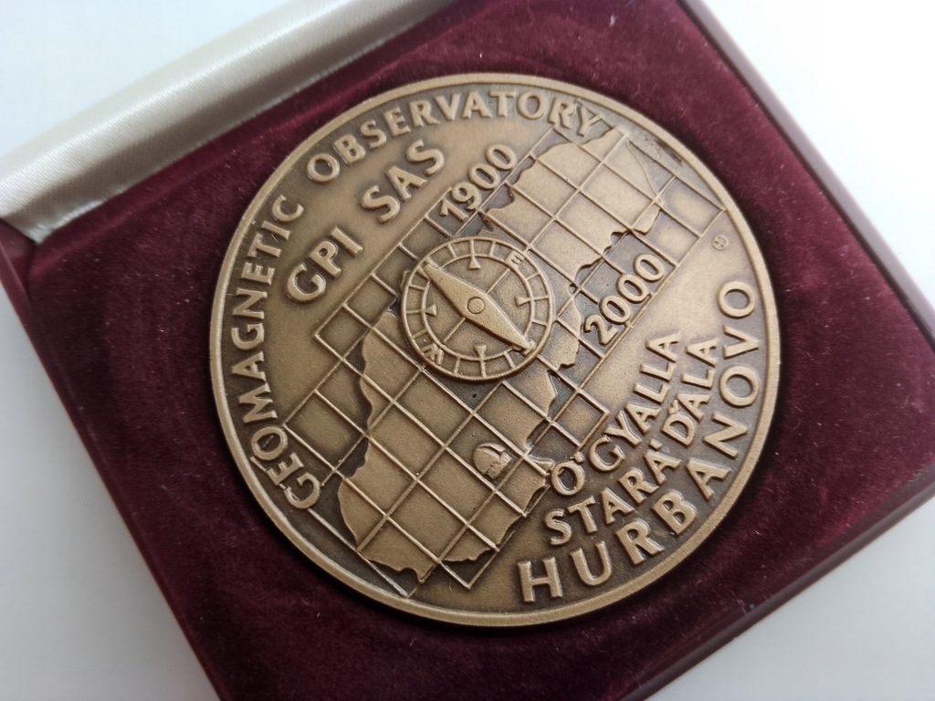 MEDAL HURBANOVO 1900 2000 SLOVENSKO