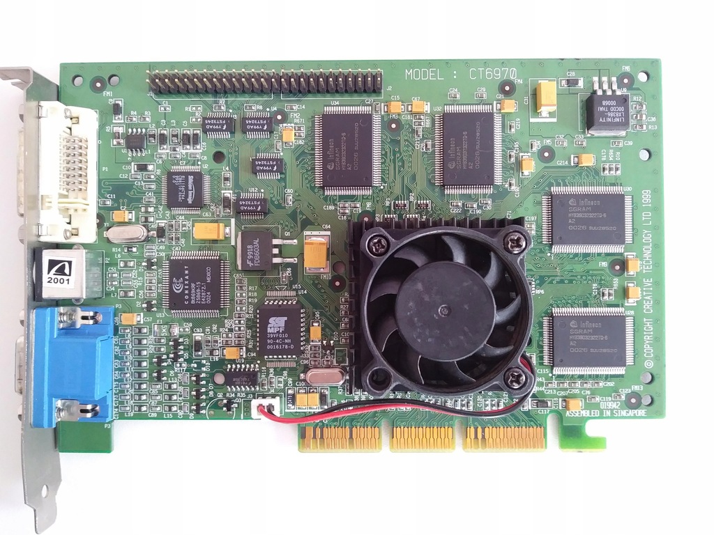 Grafika: GeForce 256 DDR z DVI od Creative! + 3DFX