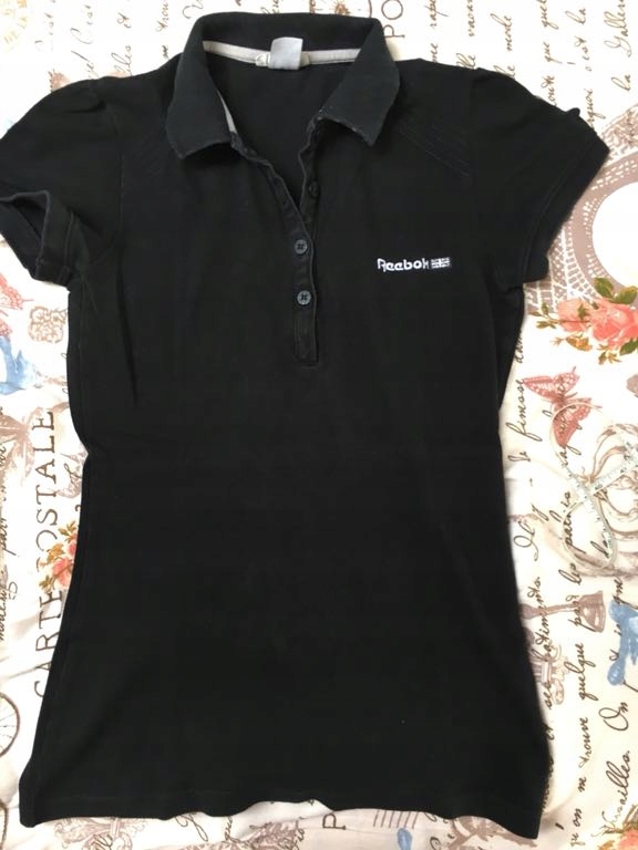 Koszulka polo Reebok czarna 36 S