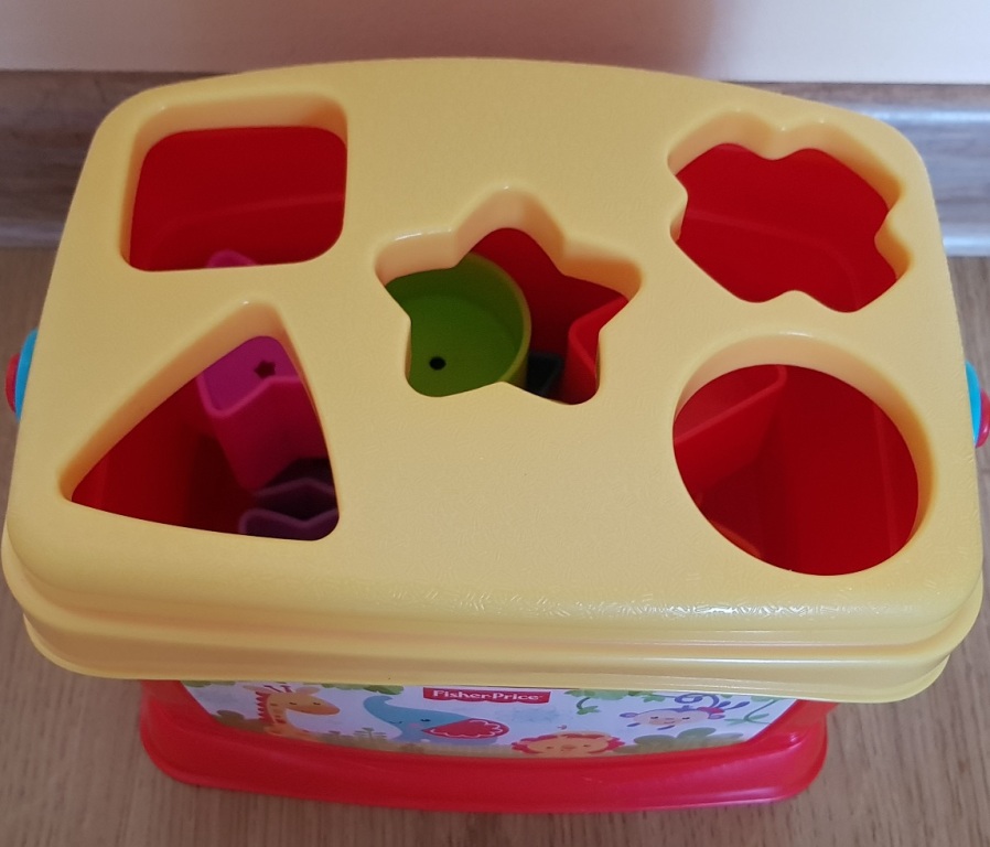 UŻYWANY Fisher Price Pierwsze klocki malucha sorte