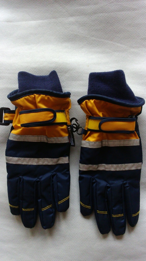 M&S rękawiczki narciarskie ortalionowe 116-134
