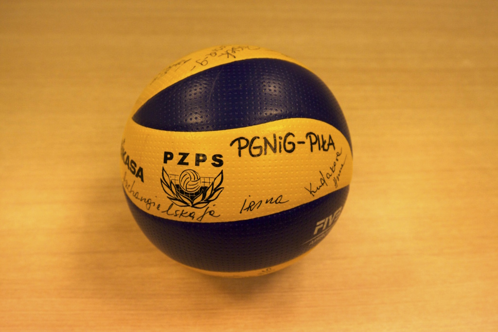 PTPS PIŁA 2012/2013 - piłka z autografami