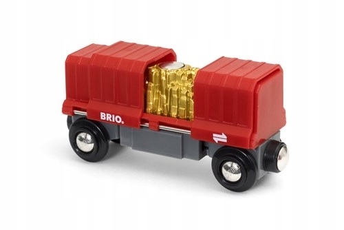 Wagon Towarowy ze Złotem BRIO World 33938