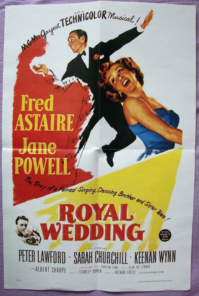 plakat filmowy, Royal Wedding