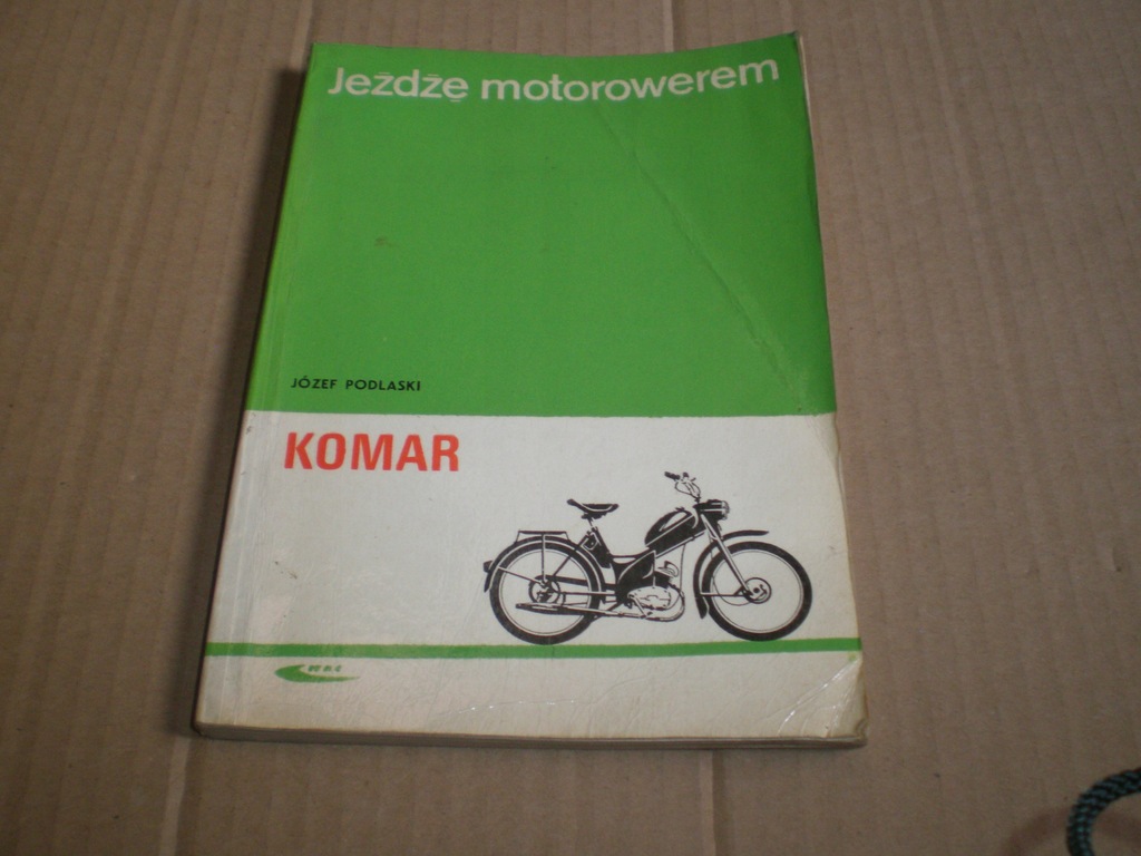 JEŻDŻE MOTOROWEREM KOMAR