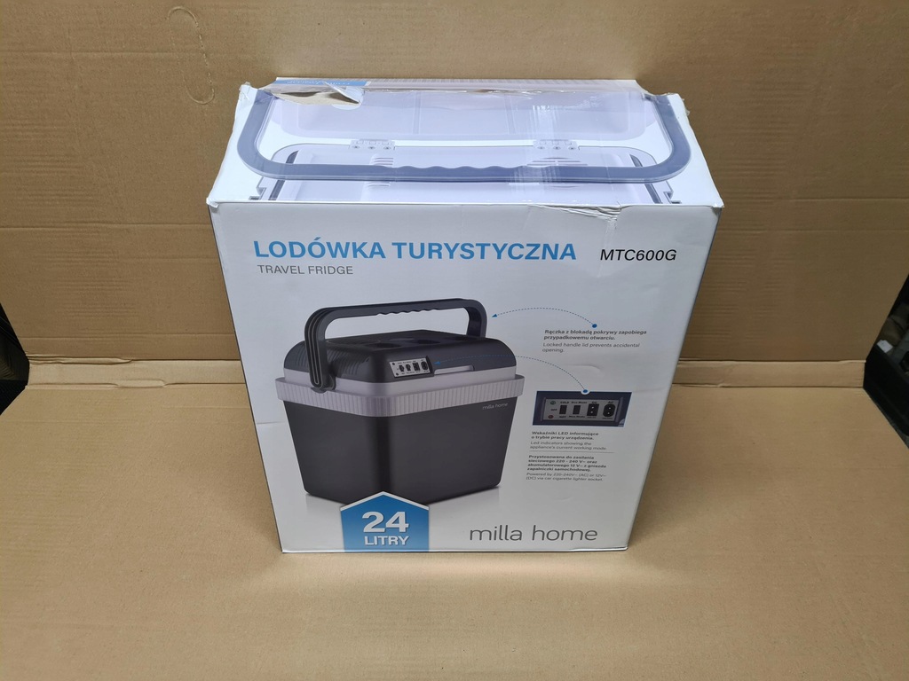 lodówka turystyczna Milla Home Mtc600G] 12792722028 oficjalne