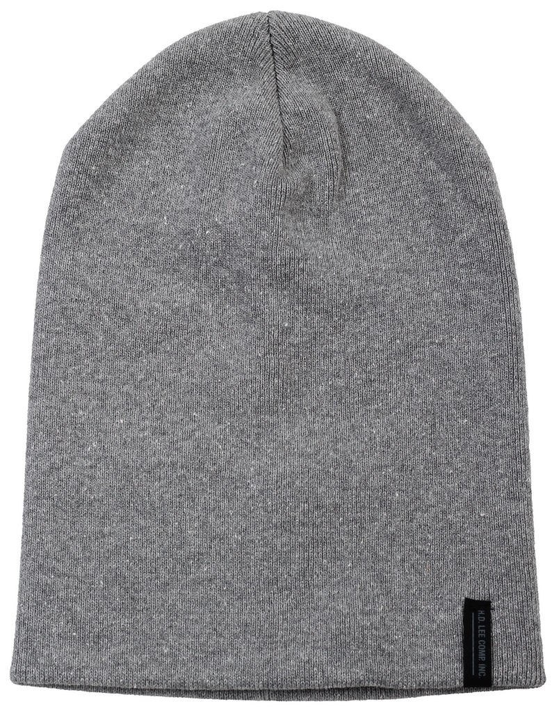 Lee beanie mele LV102137 SZARA CZAPKA MELANŻ