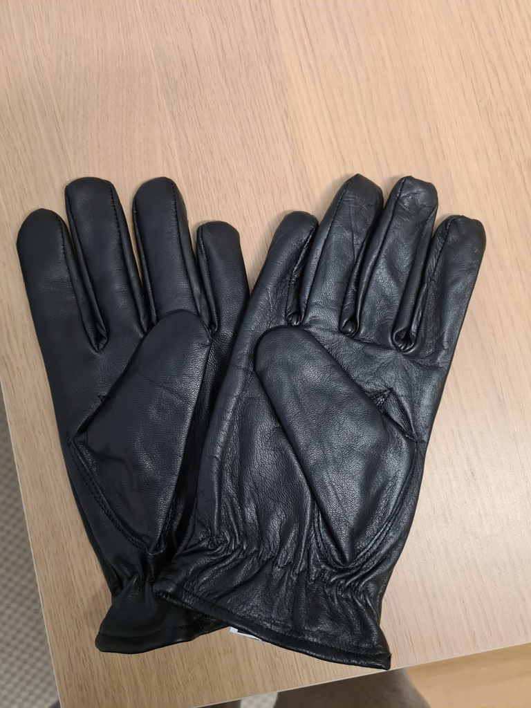 Rękawiczki skórzane rozmiar 8 nowe