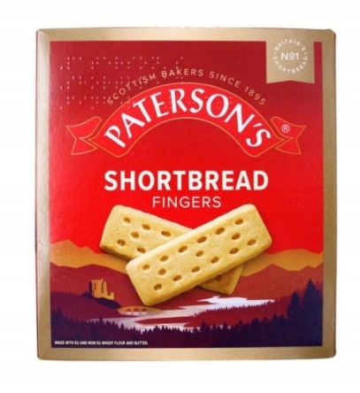 1x 300g PATERSON'S Shortbread Fingers Ciasteczka UK