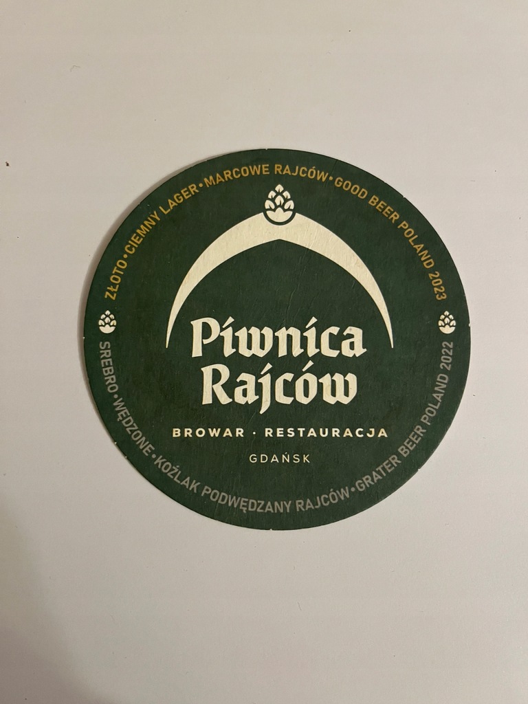 Wafel, podstawka pod piwo Piwnica Rajców