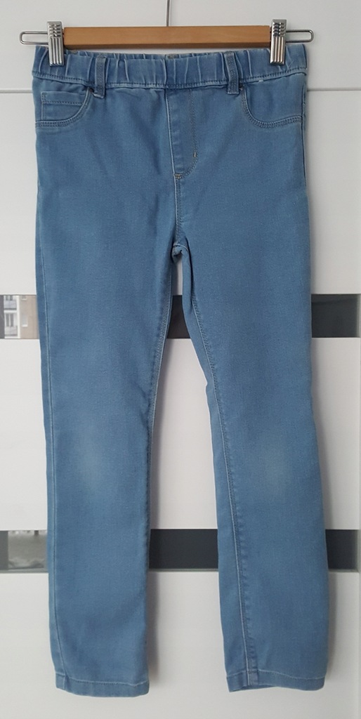 Legginsy jeansowe DENIM CO. 8-9 lat,134 cm skinny