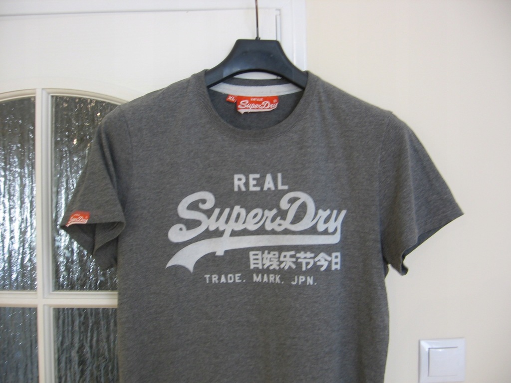 t-shirt bawełniany SUPERDRY rozm - XL