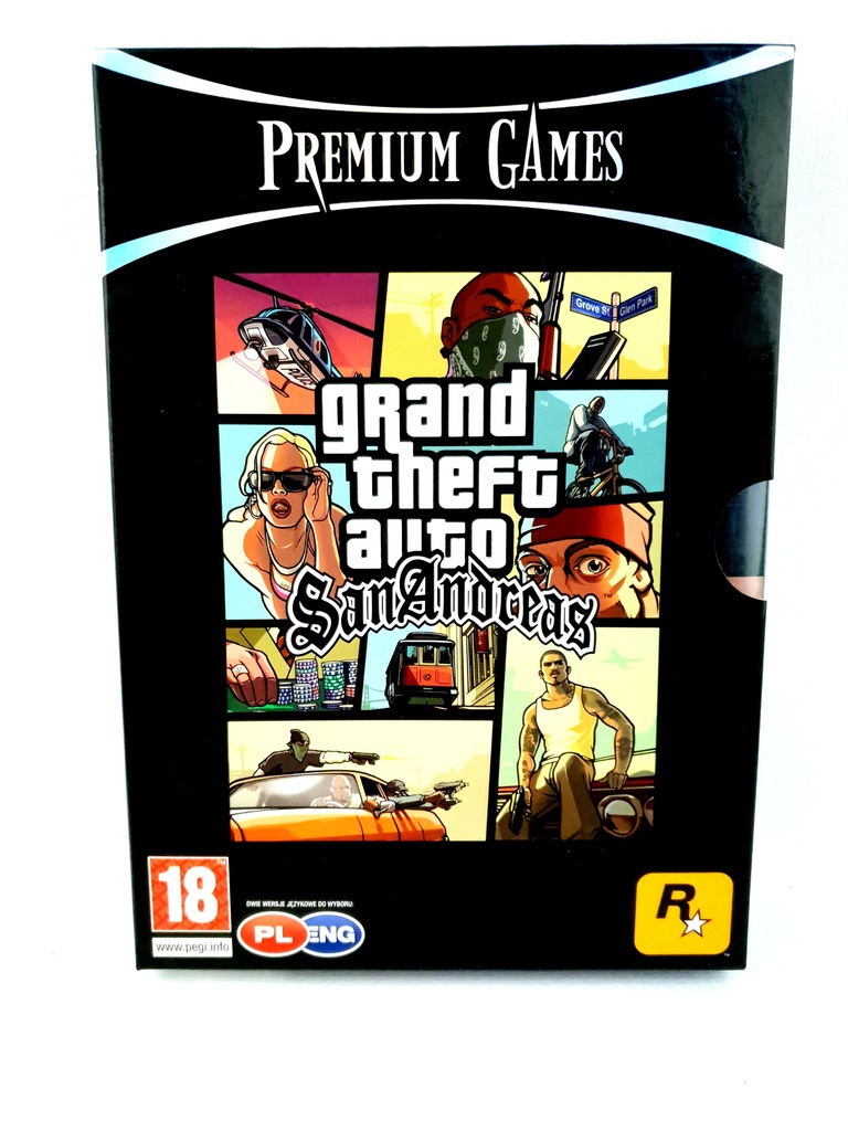 Купить GTA SAN ANDREAS GRAND THEFT AUTO SA ПК ПОЛЬША PL: отзывы, фото и ...