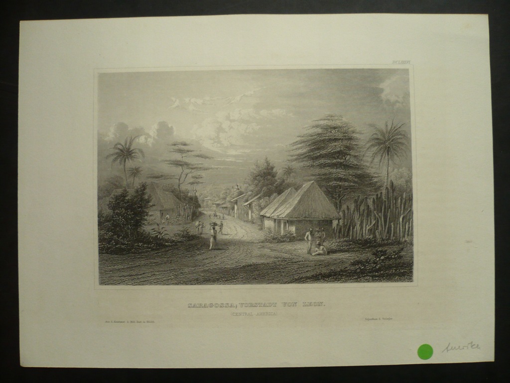 Saragossa w Leon Amryka Środkowa, oryg. 1839