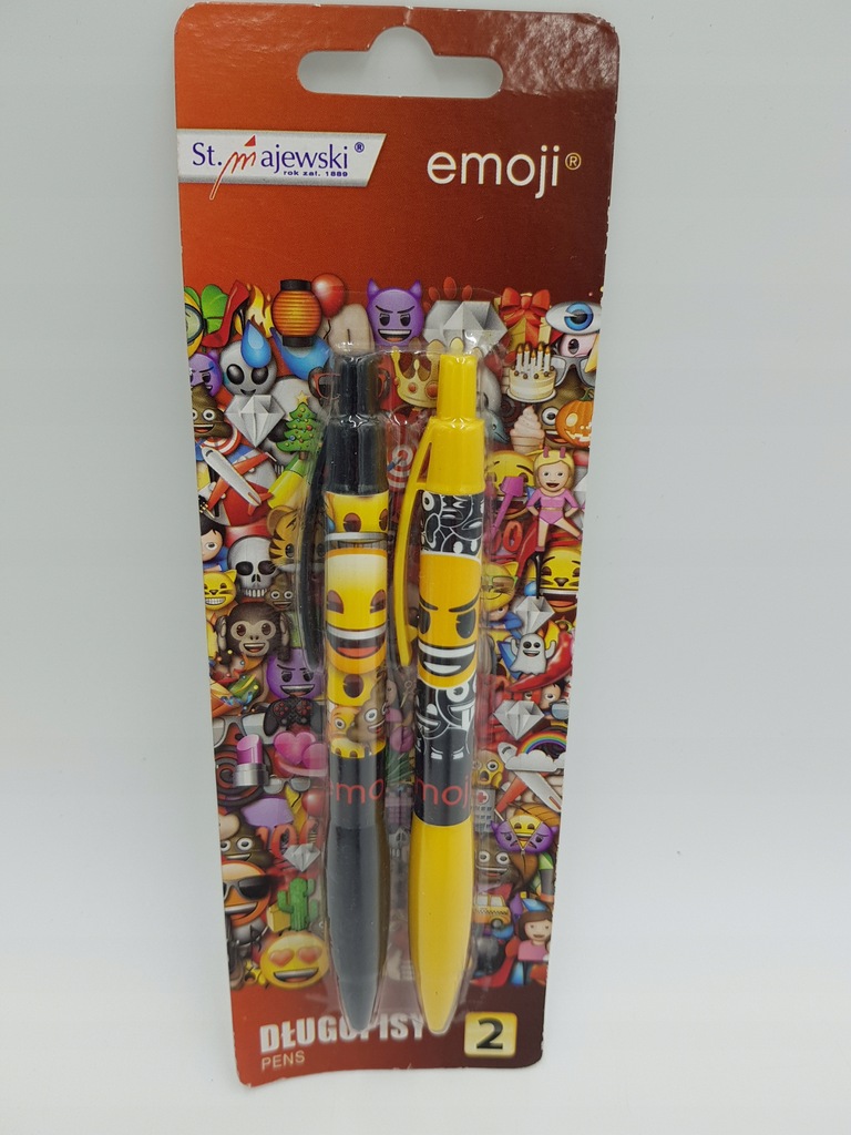Długopisy Emoji