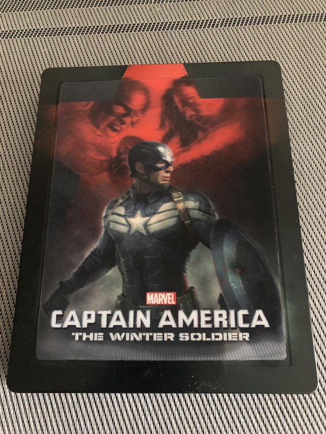 Captain America WinterSoldier Steelbook Lenticular