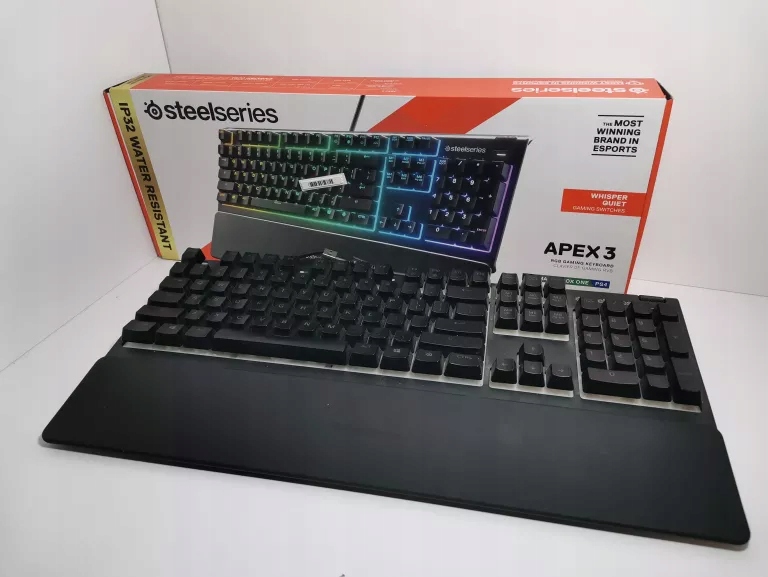 KLAWIATURA PRZEWODOWA MEMBRANOWA STEELSERIES APEX 3