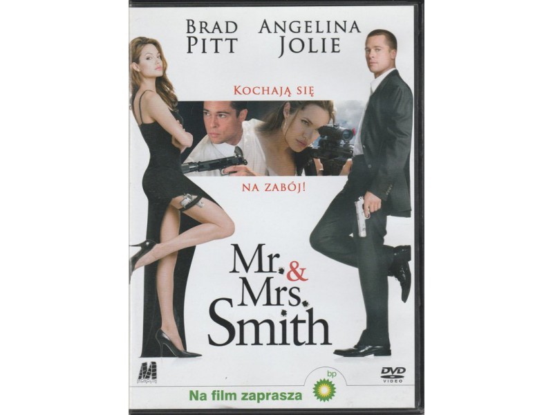 Film na DVD Mr. & Mrs. Smith Brad Pitt i A. Jolie