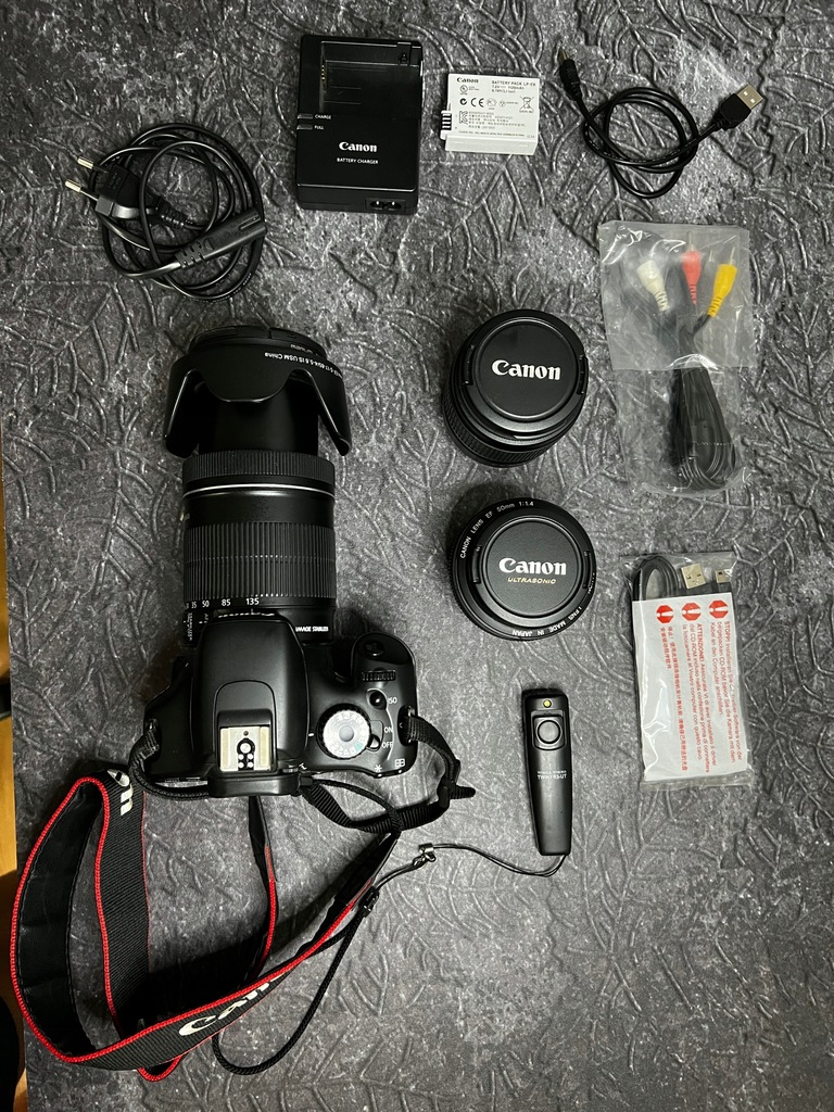 Lustrzanka Canon 550D + 3 obiektywy +DUŻO GRATISÓW