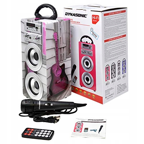 KARAOKE DLA DZIECI DYNASONIC E0253 GŁOŚNIK 8674597199 oficjalne