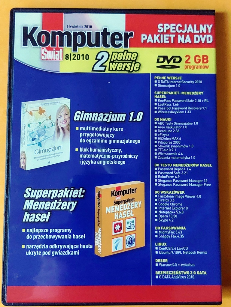 GIMNAZJUM 1.0 | 3 BLOKI| MULTIMEDIALNY KURS NA PC