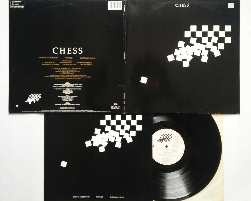 LP: Andersson - Ulvaeus - Chess - 1984 - Abba - NM