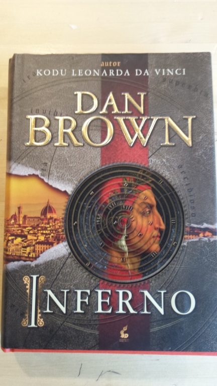 Dan Brown  "Inferno"  twarda oprawa  jak nowa W-wa