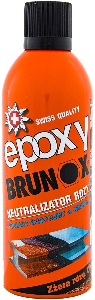 BRUNOX EPOXY Środek na rdzę ODRDZEWIACZ grunt 2w1